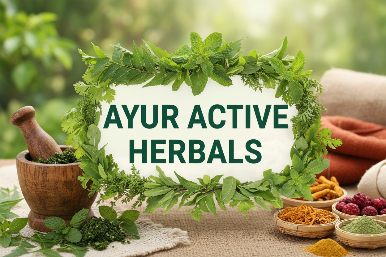 AYUR ACTIVE HERBALS SOULD BE PROPERLY VISIBLE