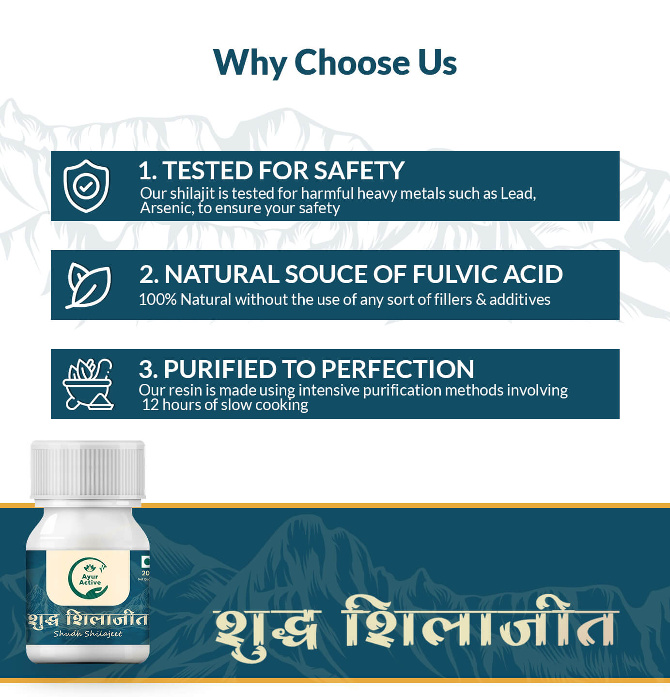 100% Natural Shilajit